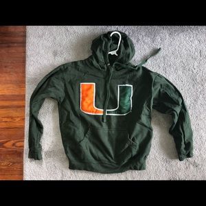 University of Miami vintage sweatshirt/ hoodie